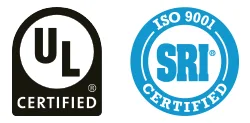 Certificaciones UL e ISO 9001