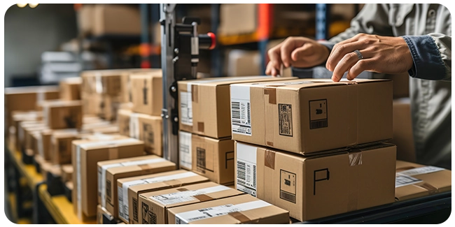 Etiquetas de control de inventario físico